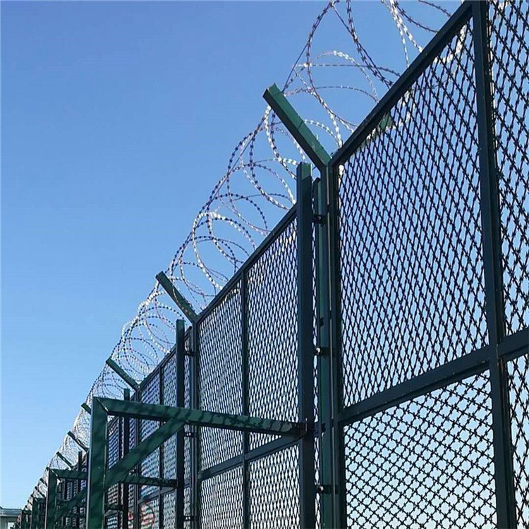 河南洛陽監獄防逃防攀爬刀片刺絲網圖片4